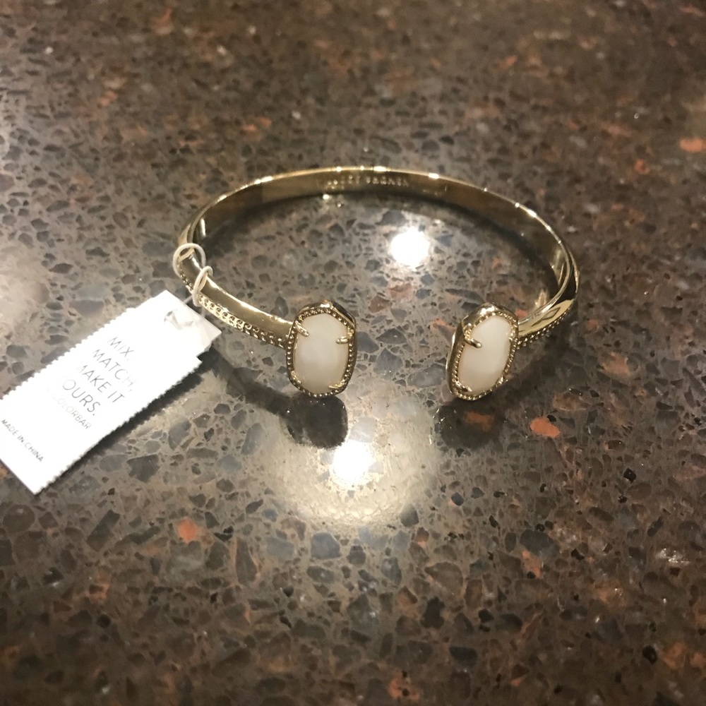 Elton bracelet white mother of pearl